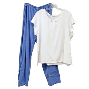 Women's Plus 2pc. Pajama Set, Sleep Pants & Top